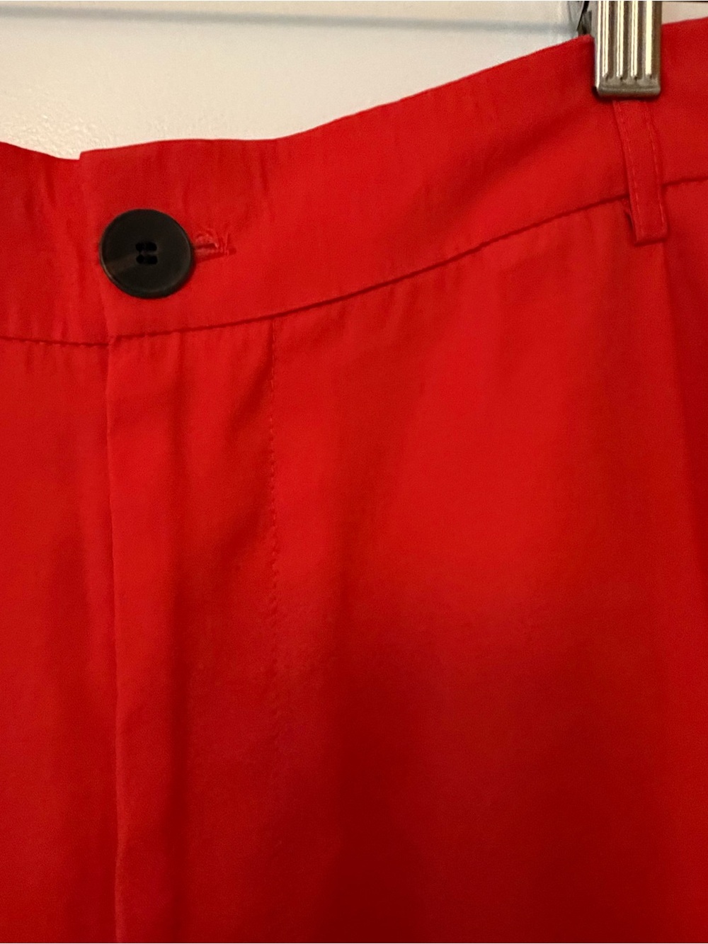 Zara Flowy Pleated Pants in Bright Red - Picture 5 of 6